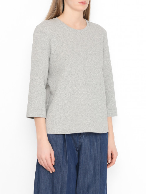 Лонгслив из смесового хлопка Max Mara - МодельВерхНиз