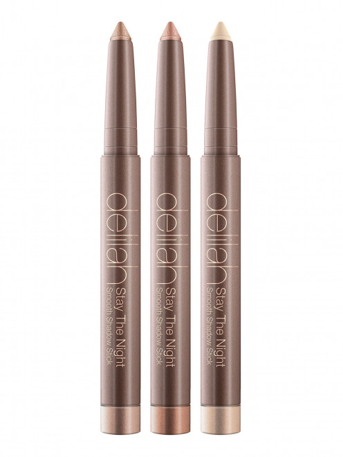 Набор теней для век в карандаше Smooth Shadow Stick Collection Stay The Day, 3*1,4 г Delilah - Общий вид