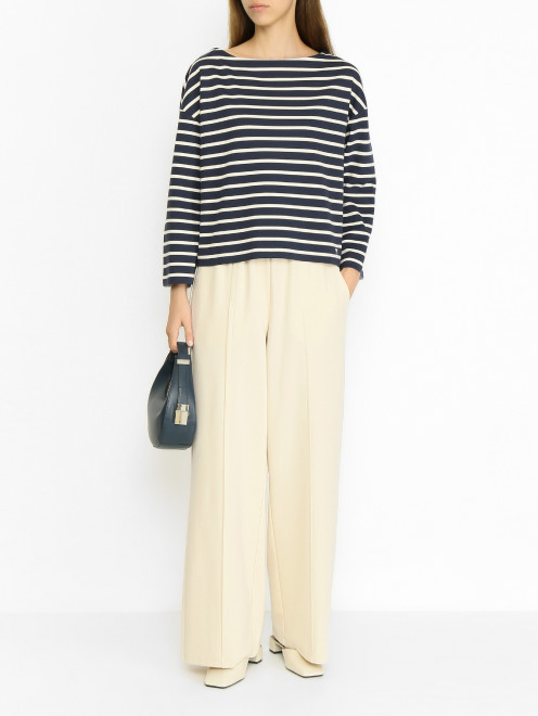 Лонгслив с укороченным рукавом Weekend Max Mara - МодельОбщийВид