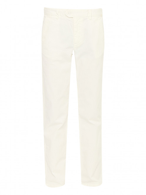 Хлопковые брюки с карманами Il Gufo - Общий вид