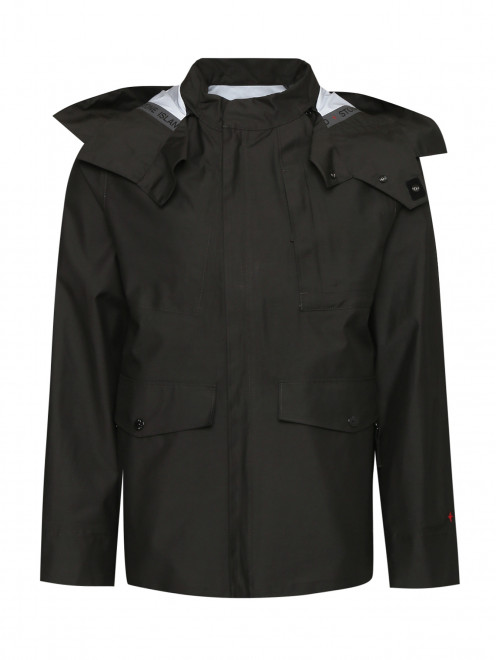 Куртка из хлопка с накладными карманами Stone Island - Общий вид