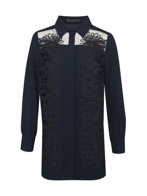Блуза с декором на пуговицах Marina Rinaldi - Общий вид