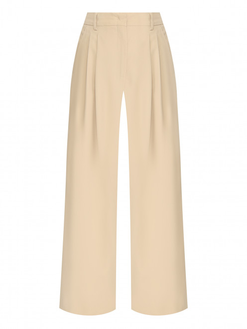 Брюки с защипами Weekend Max Mara - Общий вид