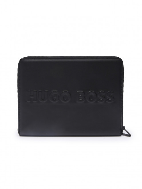 Папка на молнии с логотипом Boss - Общий вид