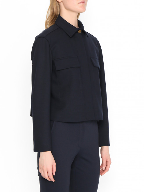 Укороченный трикотажный жакет Max Mara - МодельВерхНиз