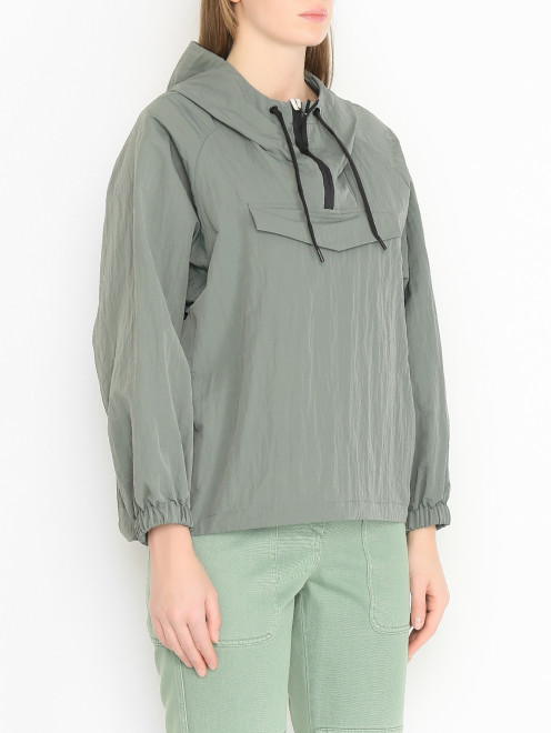 Куртка на молнии с накладным карманом Max Mara - МодельВерхНиз
