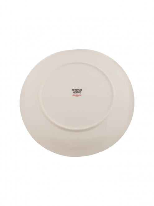 Блюдо круглое из фарфора BITOSSI HOME - Обтравка1