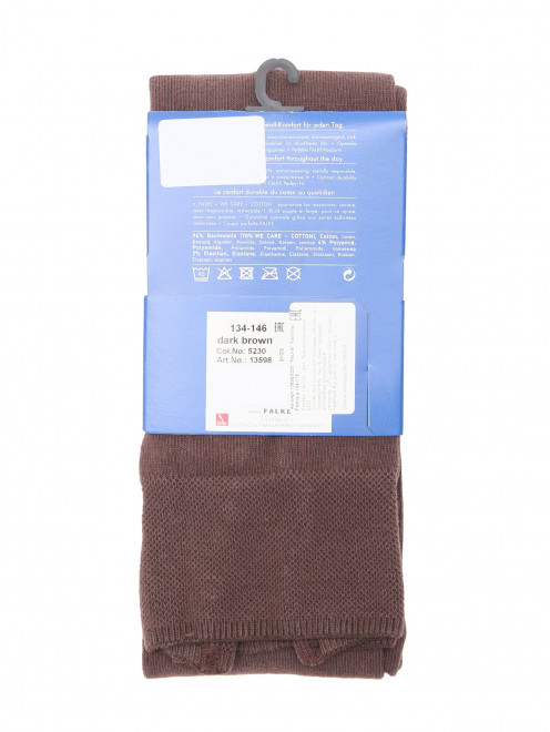 Базовые колготки из хлопка Falke - Обтравка1