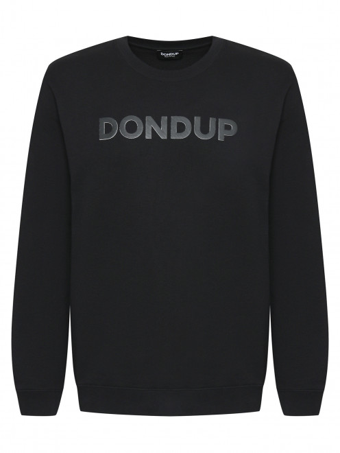Свитшот из хлопка с логотипом Dondup - Общий вид