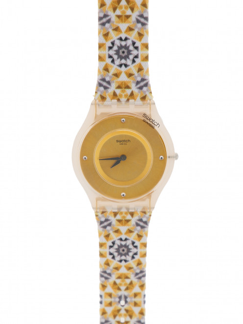 Часы кварцевые на браслете из текстиля Swatch - Общий вид
