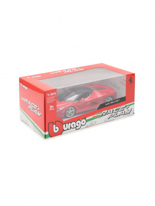 Гоночная машинка Ferrari Bburago - Обтравка1