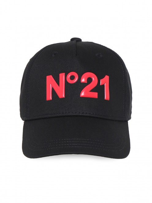 Бейсболка из хлопка с логотипом N21 - Общий вид