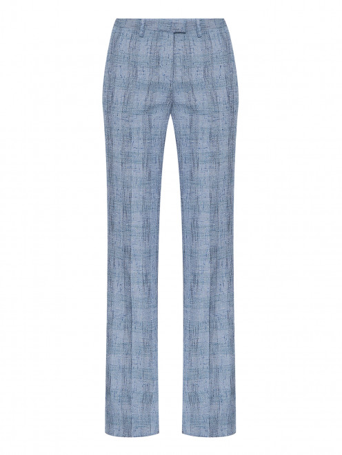 Брюки из льна и вискозы Etro - Общий вид