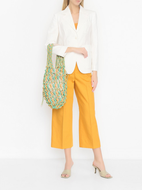 Плетеная сумка-мешок Alysi - МодельОбщийВид