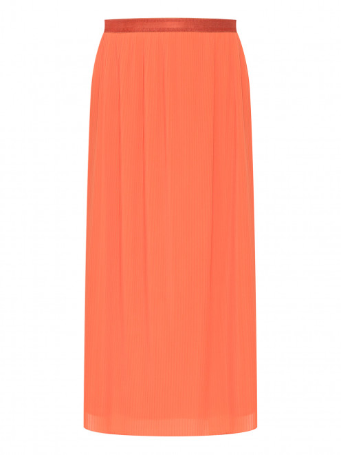 Однотоная юбка плиссе на резинке Max&Co - Общий вид