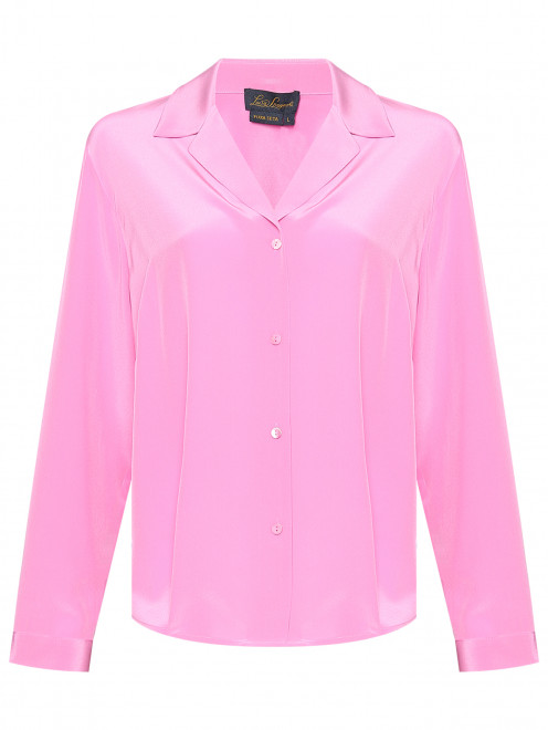 Блуза из шелка свободного кроя Luisa Spagnoli - Общий вид