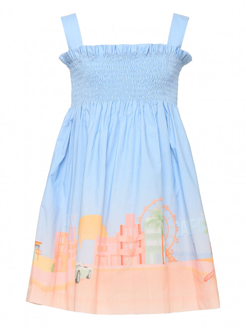 Платье на лямках из хлопка Lapin House - Общий вид