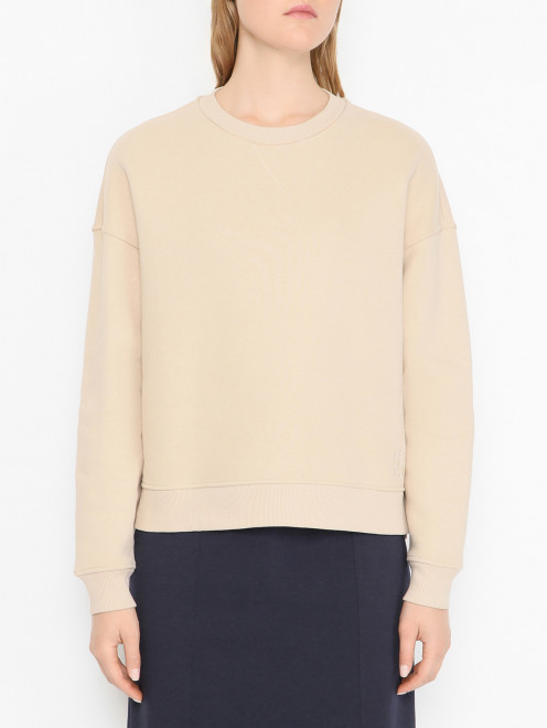 Утепленный свитшот с молниями Weekend Max Mara - МодельВерхНиз