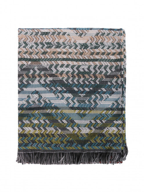 Плед из шерсти с узором 145х200 Missoni - Обтравка1