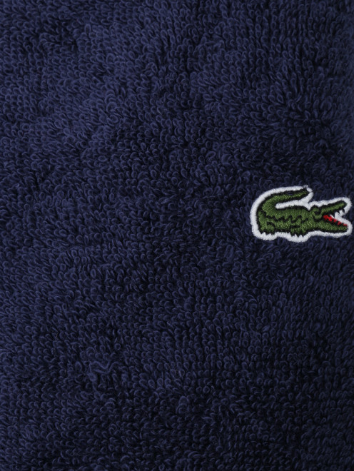 Банный халат с вышивкой Lacoste - Деталь