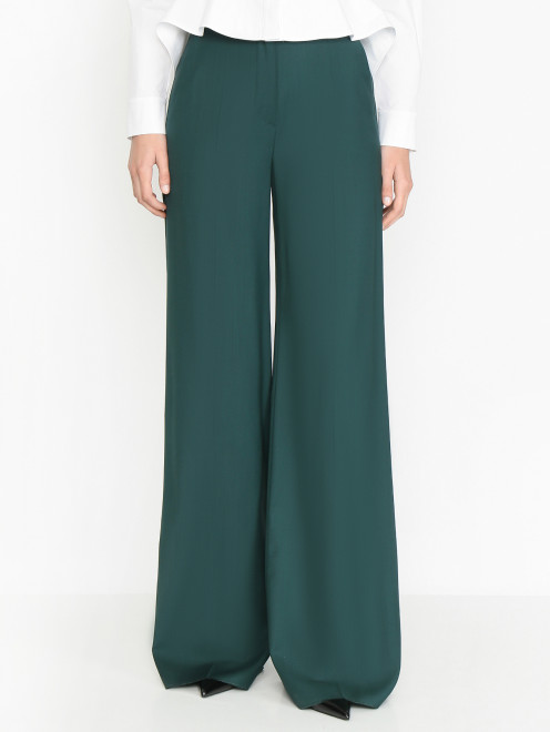 Классические брюки из шерсти Max Mara - МодельВерхНиз