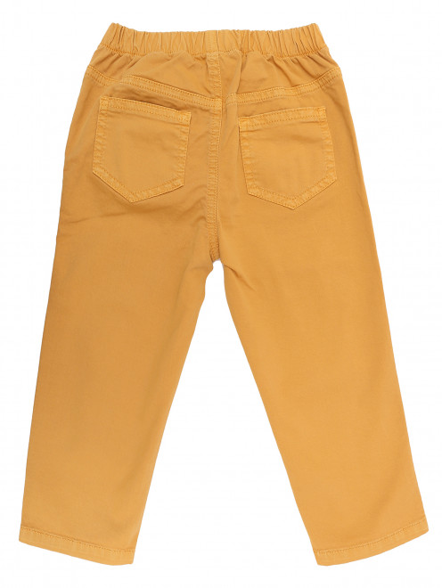 Хлопковые брюки на резинке Il Gufo - Обтравка1
