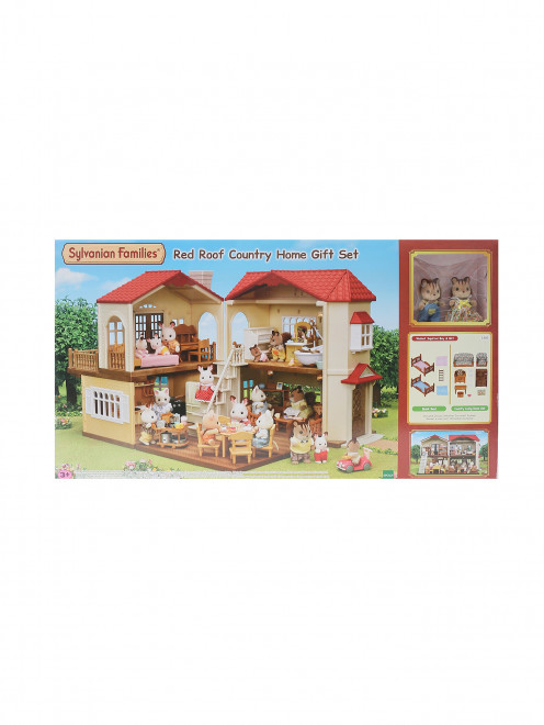 Большой дом со светом с Бельчатами  Sylvanian Families - Общий вид