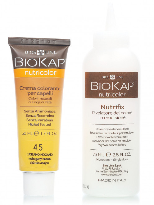 Краска - NB450 Махагон 4,5, Hair Care, 140ml BIOKAP - Общий вид