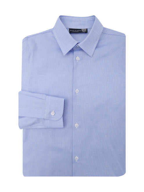 Рубашка из фактурного хлопка Dal Lago - Общий вид