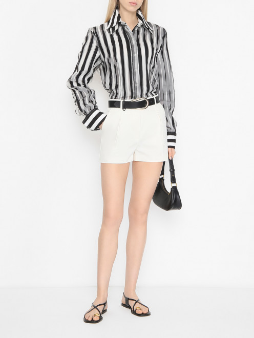 Шорты с защипами Sportmax - МодельОбщийВид