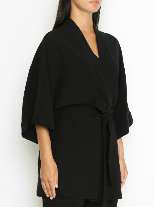 Блуза на запах с поясом Marina Rinaldi - МодельВерхНиз