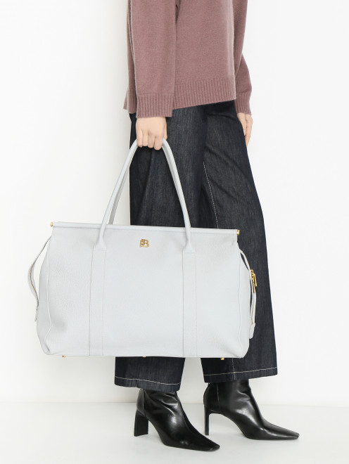 Сумка-саквояж из кожи Fiore bags - МодельВерхНиз
