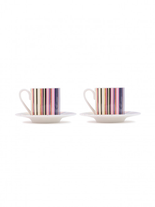 Чайная пара из фарфора Missoni - Обтравка1