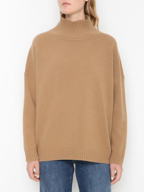Базовый свитер из шерсти Weekend Max Mara - МодельВерхНиз