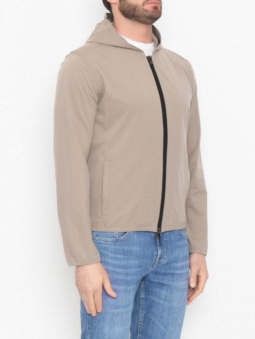 Куртка на молнии с капюшоном Tombolini - МодельВерхНиз
