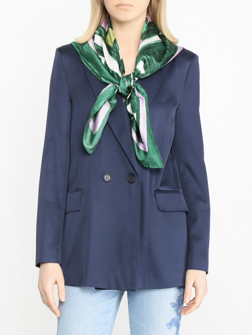 Платок из шелка 90х90 см Weekend Max Mara - МодельОбщийВид
