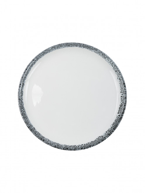 Тарелка обеденная из керамики с узором Zafferano - Общий вид