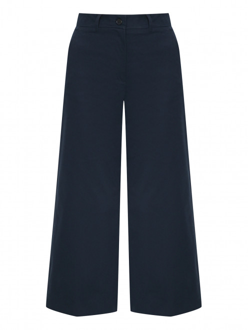 Укороченные брюки из хлопка Weekend Max Mara - Общий вид