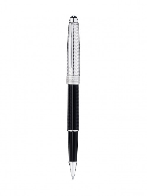 Ручка-роллер Solitaire Doue Silver Barley Classique Montblanc - Общий вид