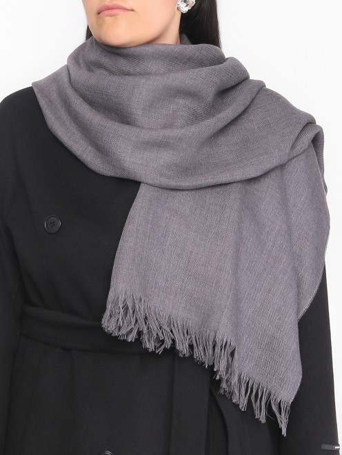Шарф из шерсти Weekend Max Mara - МодельОбщийВид