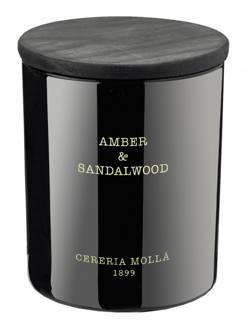 Свеча Amber & Sandalwood, 230 г Cereria Molla 1889 - Общий вид