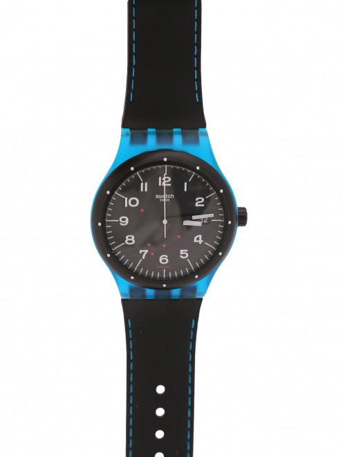 Часы с автоподзаводом на ремне из силикона Swatch - Общий вид