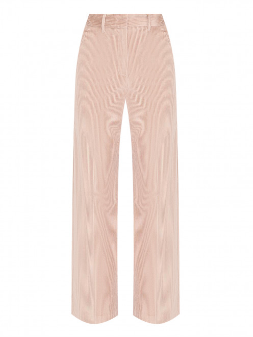 Брюки вельветовые с карманами Weekend Max Mara - Общий вид