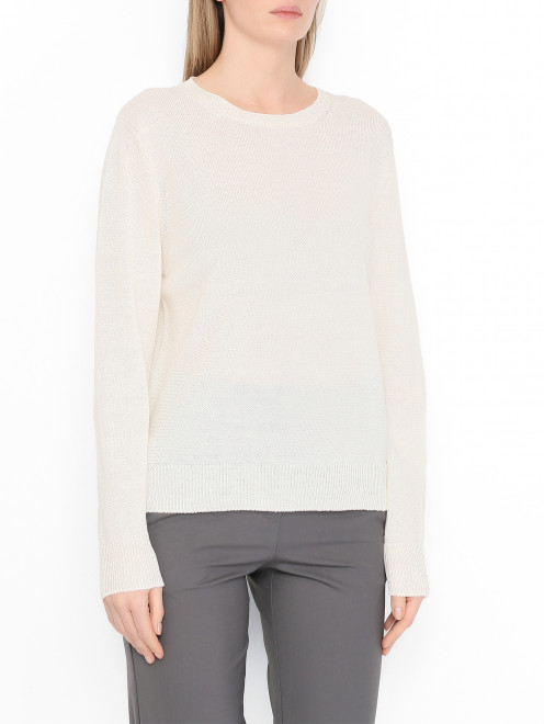 Джемпер из льна Weekend Max Mara - МодельВерхНиз