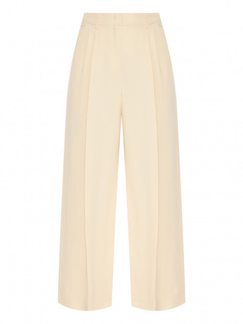 Свободные брюки с защипами Weekend Max Mara - Общий вид