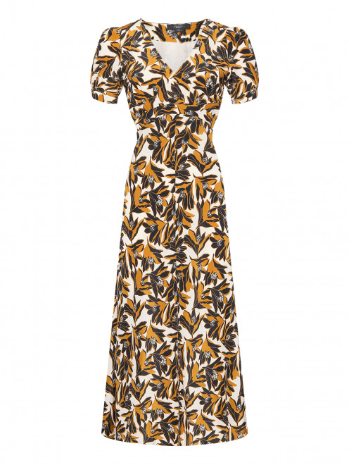 Платье из шелка с завышенной талией Weekend Max Mara - Общий вид