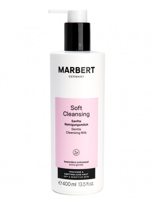 Очищающее молочко для чувствительной и сухой кожи Soft Cleansing Milk, 400 мл Marbert - Общий вид