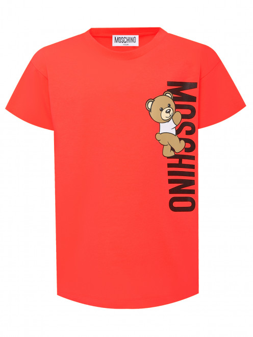 Футболка с круглой горловиной Moschino - Общий вид