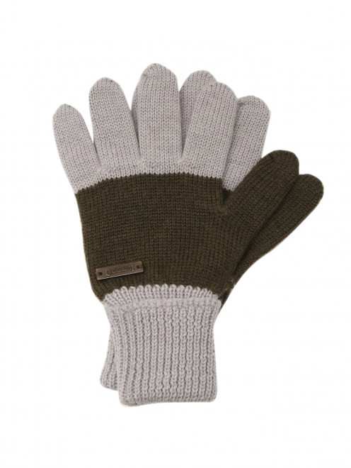 Шерстяные перчатки с узором IL Trenino - Общий вид