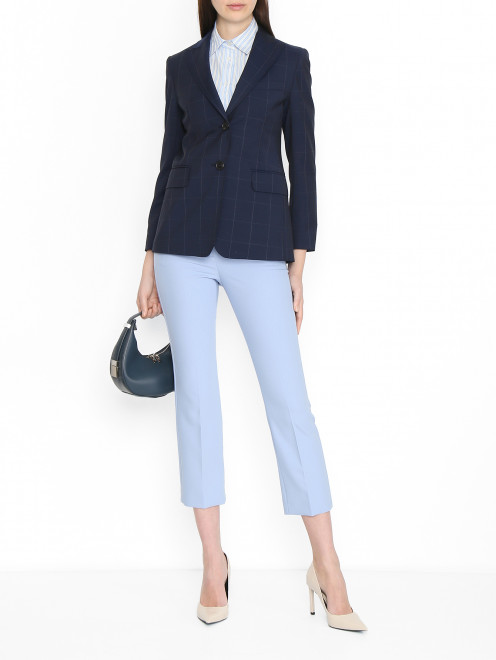Зауженные брюки со стрелками Weekend Max Mara - МодельОбщийВид